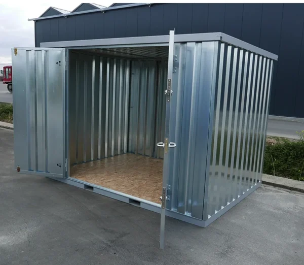 Conteneur Démontable 4 x 2 m – Double porte sur grand côté – Image 2